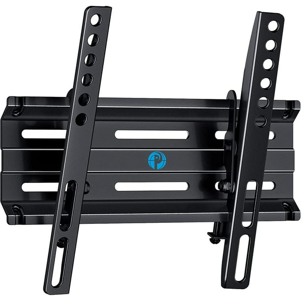 Tilting TV Wall Mount Bracket Low Profile for 13-42 Inch TVs Flat Screen, Universal TV Monitor Mount Fits 8 inch Wood Studs 200x200mm