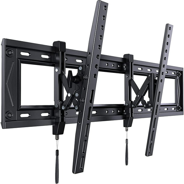 Tilt TV Wall Mount Bracket Extentable for Most 50-90 inch 4K OLED QLED LCD LED Flat and Curved TVs up to 165 lbs, Max 600x400mm, Fits 16 to 24 Inch Wood Stud Spacing