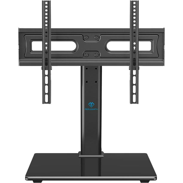 Universal TV Stand Table Top TV Base for 32 to 60 inch LCD LED OLED 4K Flat Screen TVs, Height Adjustable TV Stand Mount with Tempered Glass Base, Max 400x400mm,Holds up to 88lbs - Walmart.com