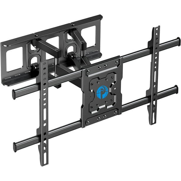 TV Wall Mount Full Motion for Most 37-75 inch LED LCD OLED Flat Curved Screen, Wall Bracket TV Mount with Articulating Arms Swivel Tilt Leveling Holds up to 132lbs